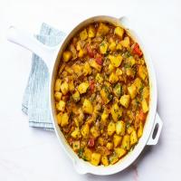 Cumin-Scented Potatoes With Tomatoes (Ghurma Aloo) image