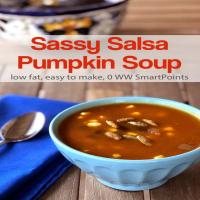 Hungry Girl's Sassy Salsa Pumpkin Soup Recipe_image