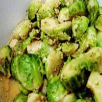 DILLED BRUSSELS SPROUTS image