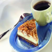 Scrumptious Apple-Pecan Cheesecake image