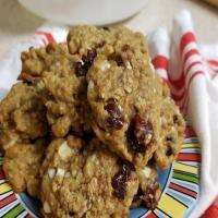 Oatmeal Cranberry White Chocolate Chunk Cookies_image