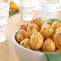 Chive and Cheddar Cheese Puffs image