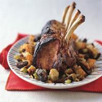 Pork Rib Roast with Fig and Pistachio Stuffing image