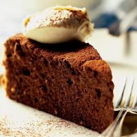 Seriously rich chocolate cake image