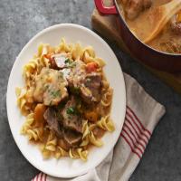 Braised Pork with Apricots and Beer image