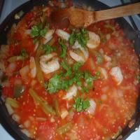 Mexican Shrimp in Green Bean Sauce_image