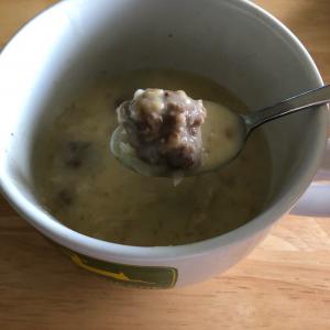 Sauerkraut Meatball Soup image