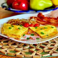 Ham and Cheese Omelette image