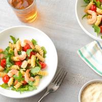 Weeknight Shrimp and Arugula Rotini with Ready Pasta_image