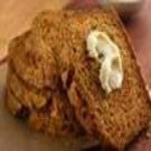 Zucchini-Carrot Bread with Creamy Honey Spread_image