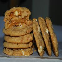 Honey Roasted Peanut Butter Toffee Swirl Cookies image
