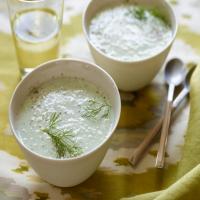 Chilled Creamy Cucumber Soup image