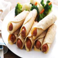 Cheesy Hot Dog Flautas_image