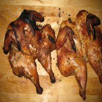 Grilled Herbed Cornish Game Hens image