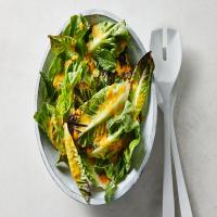 Crunchy Greens With Carrot-Ginger Dressing_image