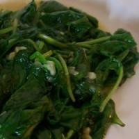 Easy Fried Spinach_image