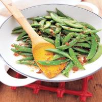 Sugar Snap Peas with Toasted Almonds image
