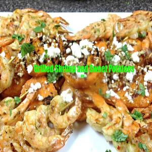 Grilled Shrimp and Sweet Potatoes_image
