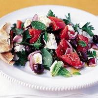 Simple Greek salad image