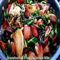 ~ Scrumptious Kale & Andouille Sausage Skillet ~_image