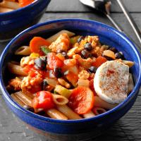 Turkey Chili with Penne_image