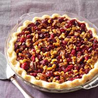 Cranberry Double-Nut Pie image