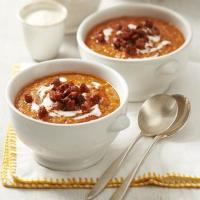 Red lentil & chorizo soup image