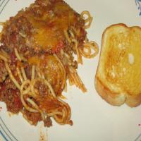 Baked American Spaghetti image