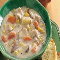 Slow-Cooker Dill-Turkey Chowder_image