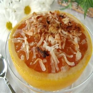 Broiled Grapefruit With Coconut image
