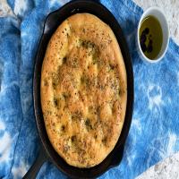 Easy Low-Flour Cast Iron Focaccia Bread Recipe by Tasty_image