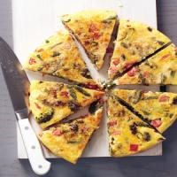 Vegetable Frittata with Roasted Potatoes and Garlic_image