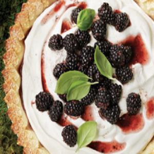 Blackberry Basil Pie Recipe - (4.6/5) image