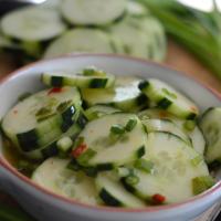 Cucumber Salad With Thai Sweet Chili Vinaigrette image