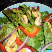 Asparagus & Mushroom Salad image