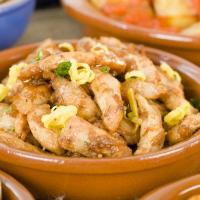 Tender Garlic Lemon Chicken Strips Slow Cooker Recipe - (3.8/5) image