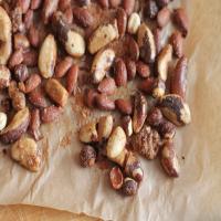 Sweet and Spicy Holiday Mixed Nuts image