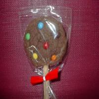 Chocolate Cookies on a stick image