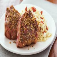 Lamb Chops with Herbed-Feta Orzo_image