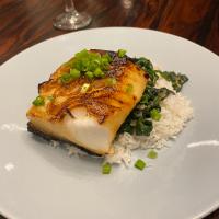 Miso and Soy Chilean Sea Bass image