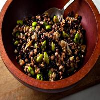 Black Rice and Red Lentil Salad image