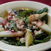 Spinach, Pear and Feta Salad_image