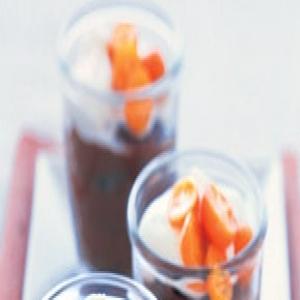 Dark Chocolate Mousse with Sugared Kumquats_image