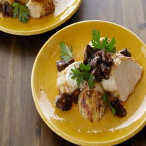 Grilled Chicken Breasts with Shiitake Mushroom Vinaigrette image