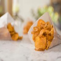 Spicy Sweet Potato Chips image