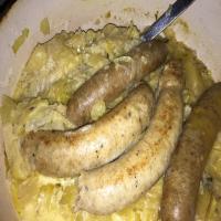 Main Dish Colcannon (Cabbage, Potatoes and Sausages)_image