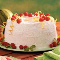 Raspberry Cream Torte image