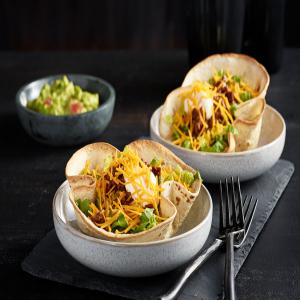 Loaded Taco Salad Bowls image