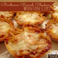 BBQ-Ranch Chicken Wonton Cups Recipe - (4.4/5) image