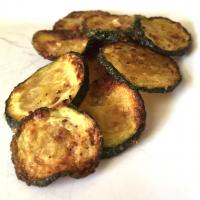 Easy Baked Zucchini Chips image